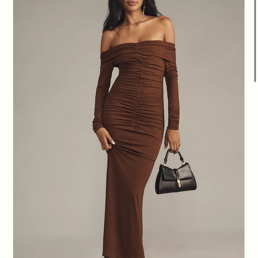 Bardot Artura Diamante Maxi Dress